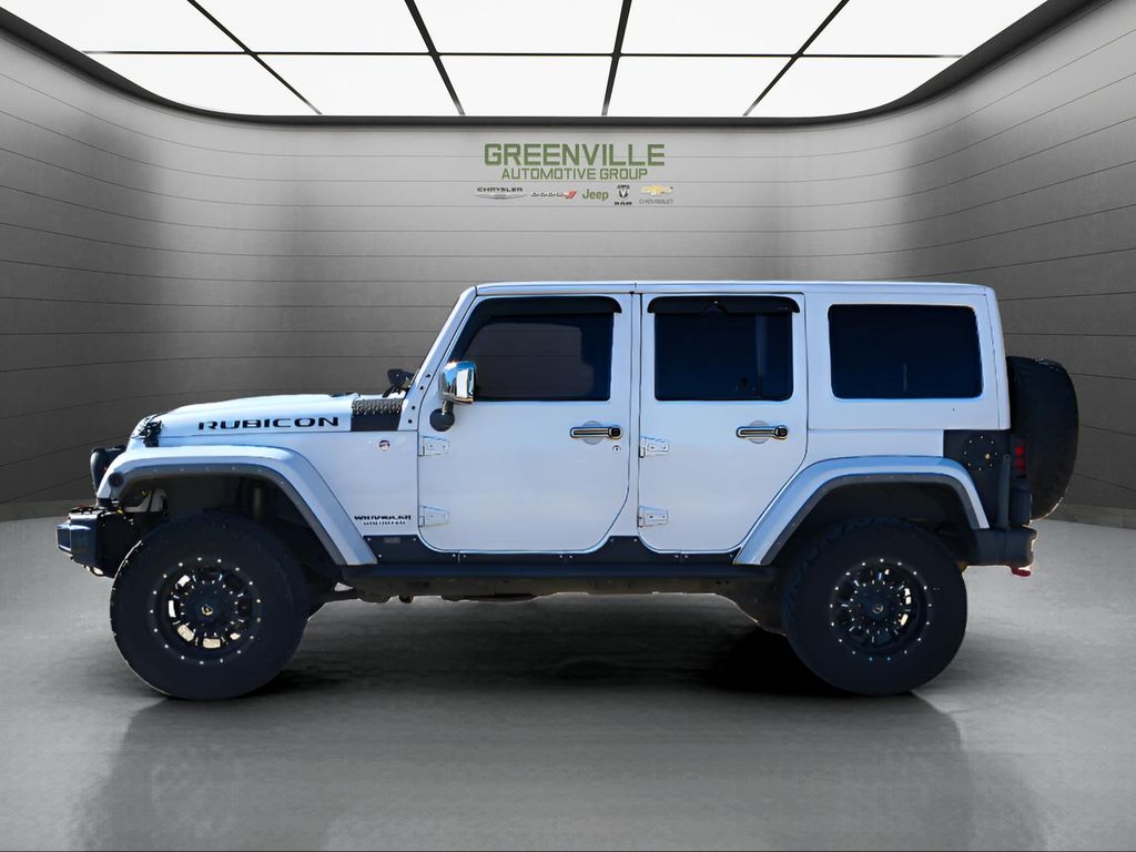 2014 Jeep Wrangler Rubicon X - Bright White Clearcoat exterior view 2