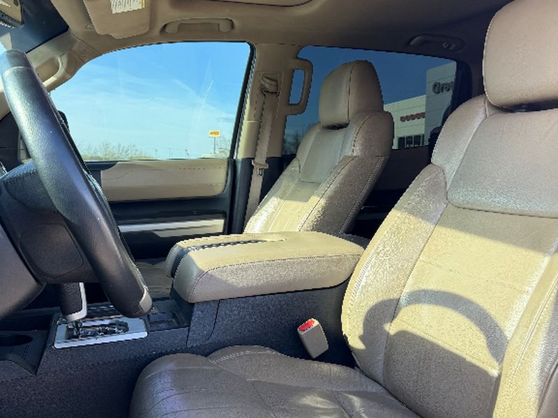 2015 Toyota Tundra Limited - White exterior view 3