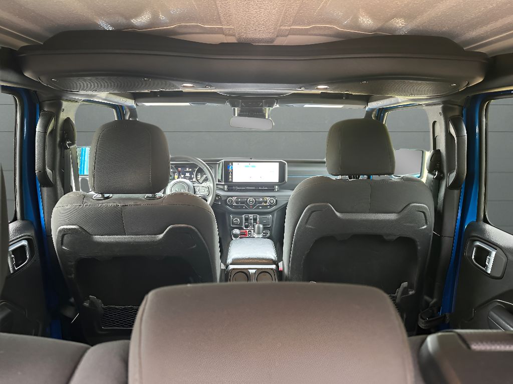 2024 Jeep Wrangler 4xe Rubicon - Hydro Blue Pearlcoat exterior view 14
