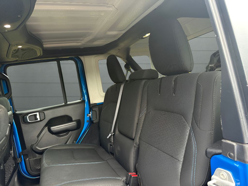 2024 Jeep Wrangler 4xe Rubicon - Hydro Blue Pearlcoat exterior view 15