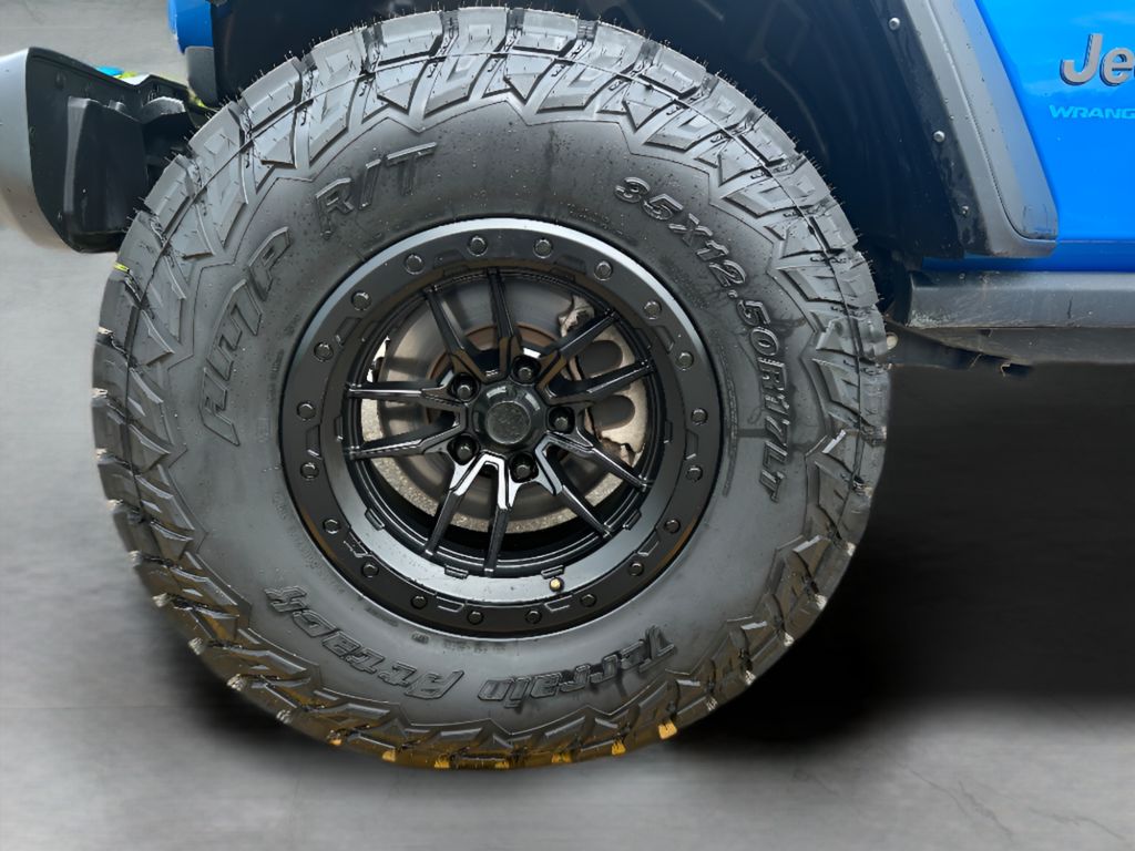 2024 Jeep Wrangler 4xe Rubicon - Hydro Blue Pearlcoat exterior view 10