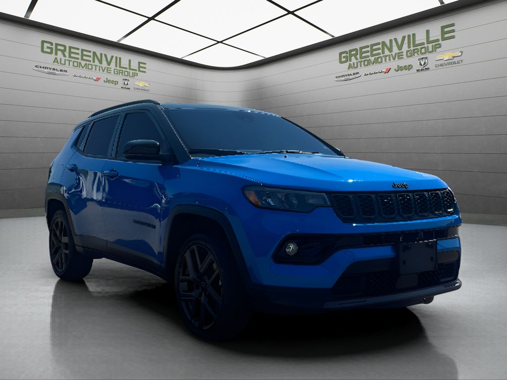 2026 Jeep Compass Limited Altitude - Hydro Blue Pearlcoat exterior view 7