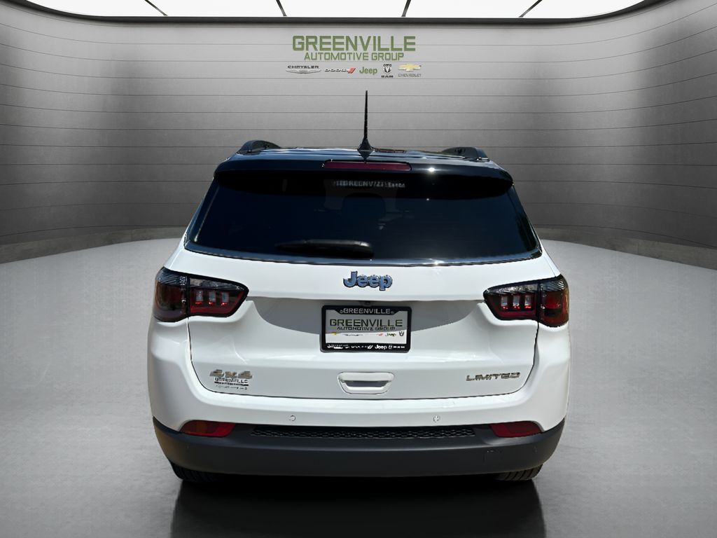 2026 Jeep Compass Limited - Bright White Clearcoat exterior view 6