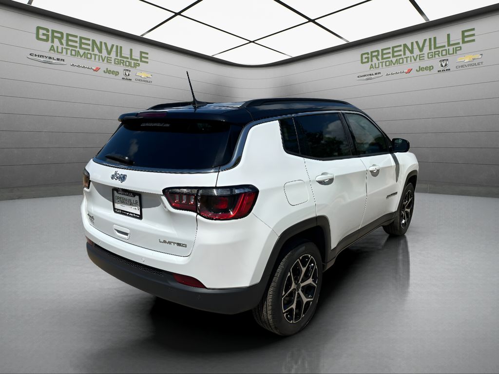 2026 Jeep Compass Limited - Bright White Clearcoat exterior view 5