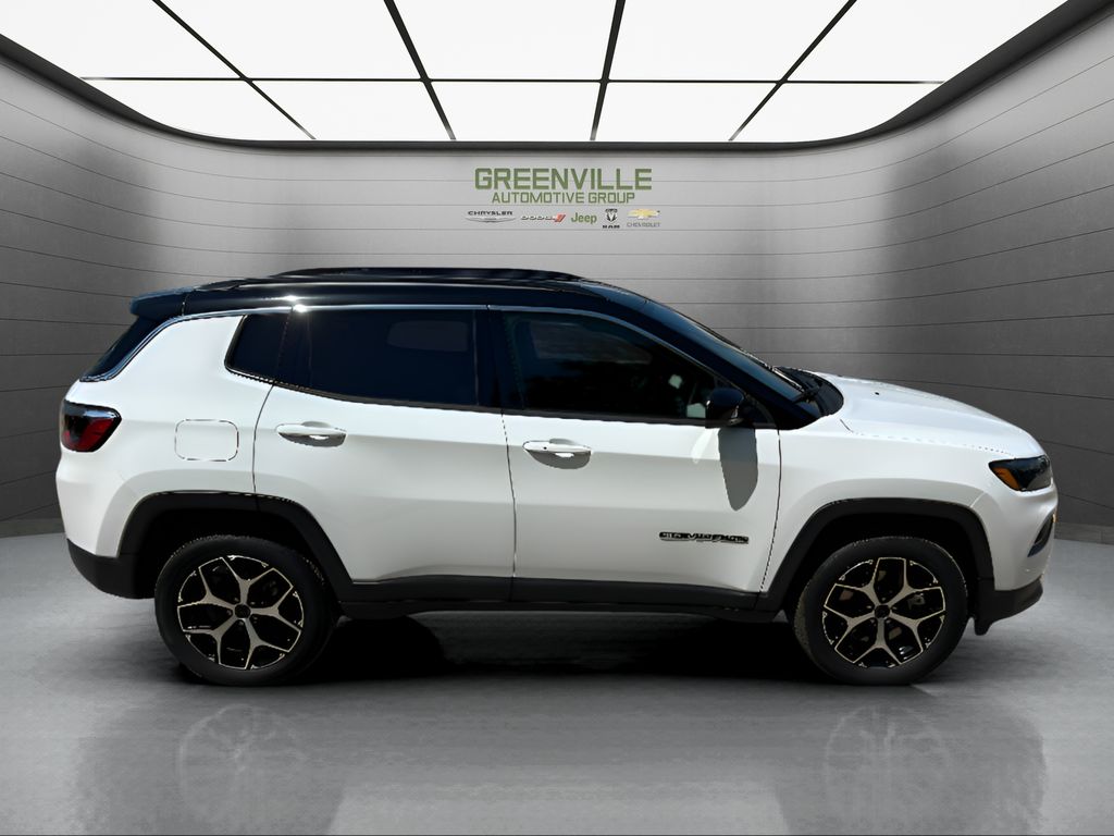 2026 Jeep Compass Limited - Bright White Clearcoat exterior view 4