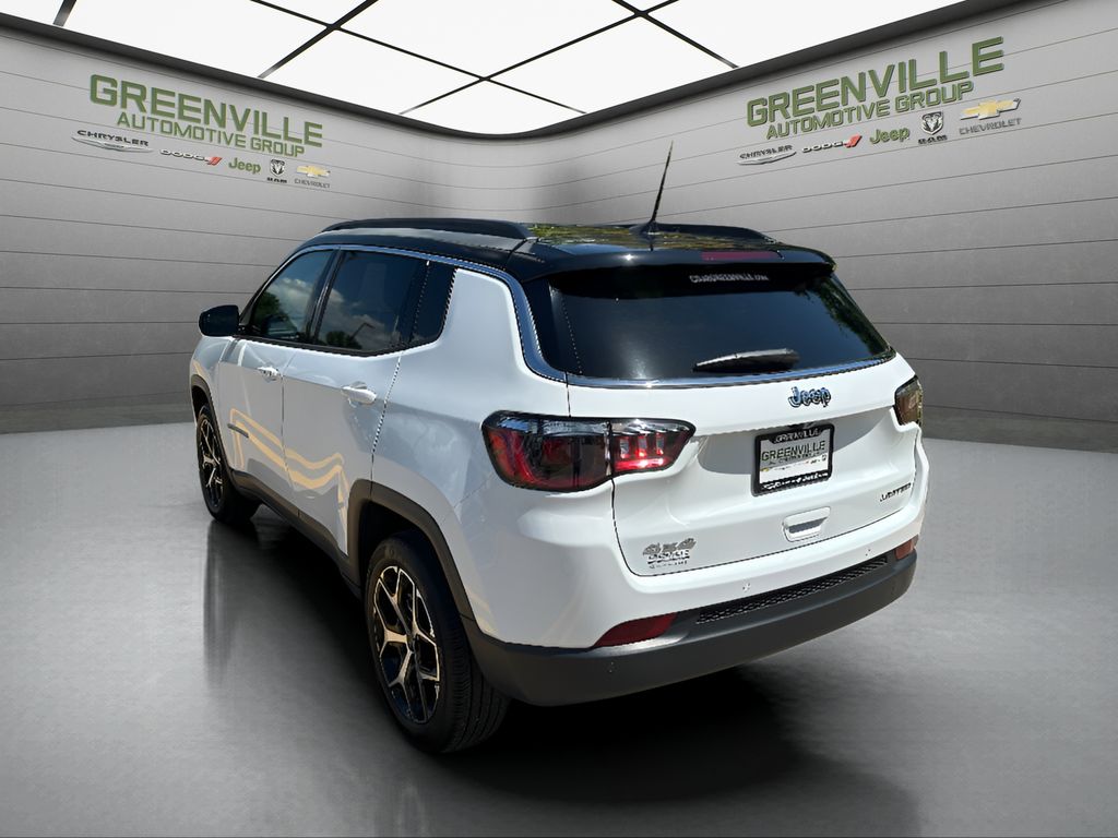 2026 Jeep Compass Limited - Bright White Clearcoat exterior view 7