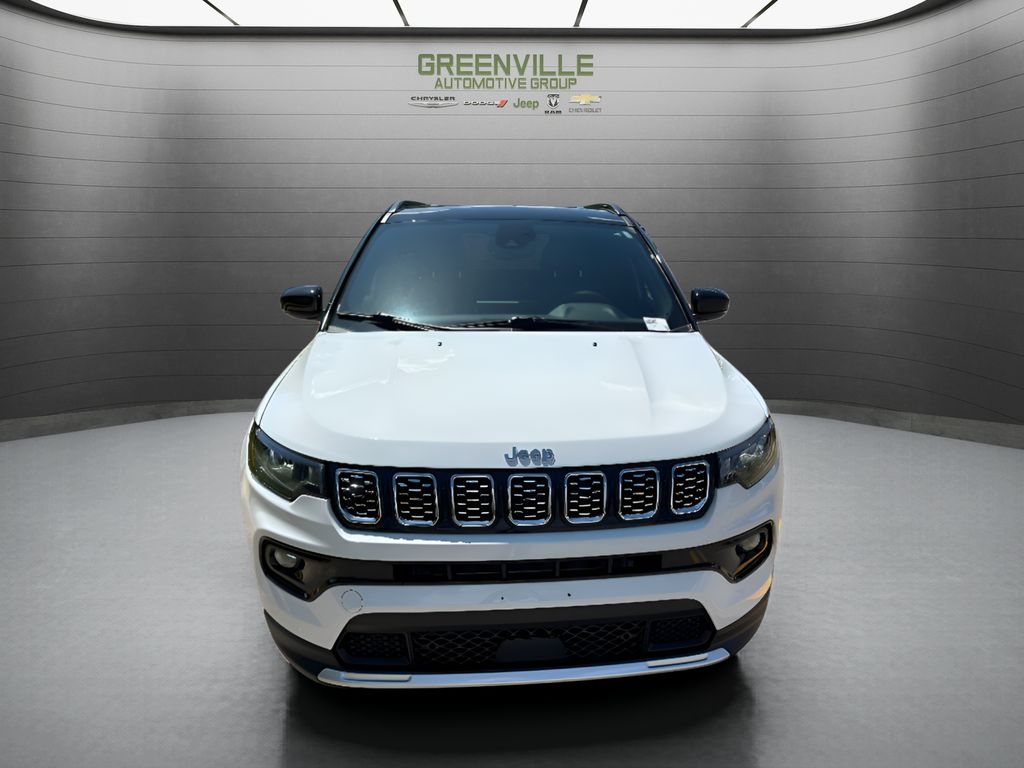 2026 Jeep Compass Limited - Bright White Clearcoat exterior view 2