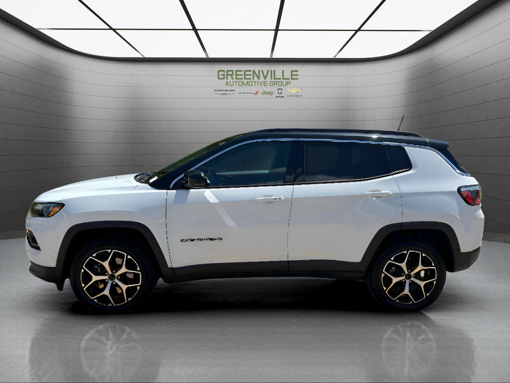 2026 Jeep Compass Limited - Bright White Clearcoat exterior view 8