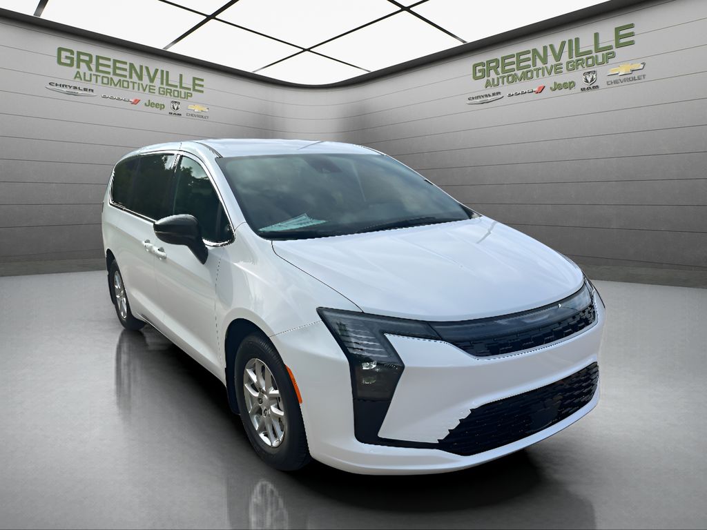 2027 Chrysler Pacifica Select - Bright White Clearcoat exterior view 3