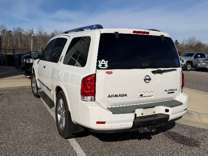 2010 Nissan Armada Platinum - Blizzard exterior view 3
