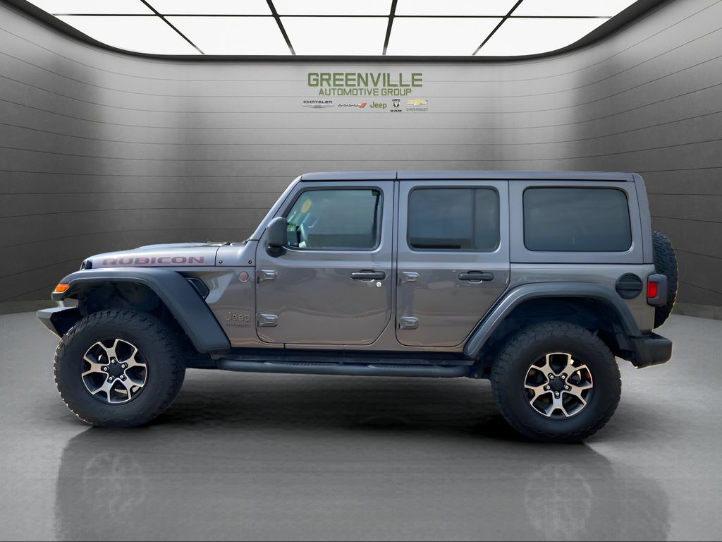2019 Jeep Wrangler Rubicon - Granite Crystal Metallic Clearcoat exterior view 3