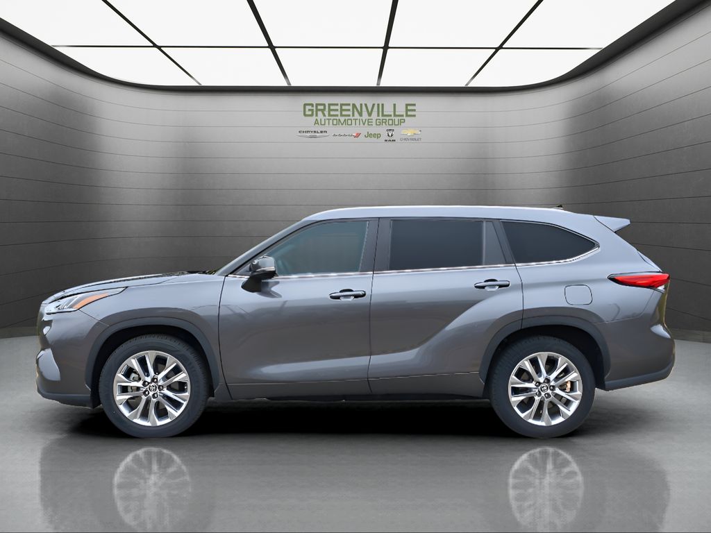 2023 Toyota Highlander Limited - Magnetic Gray Metallic exterior view 2