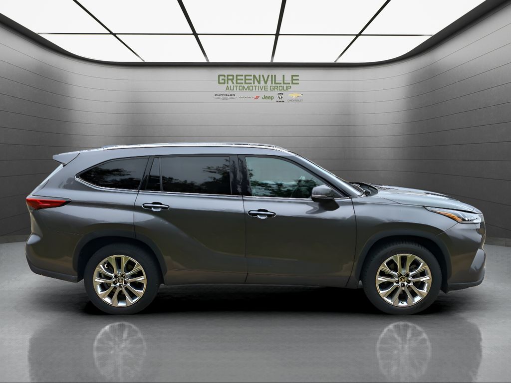 2023 Toyota Highlander Limited - Magnetic Gray Metallic exterior view 9