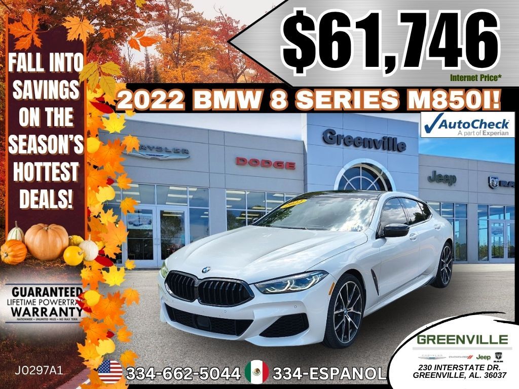 2022 BMW 8 series
