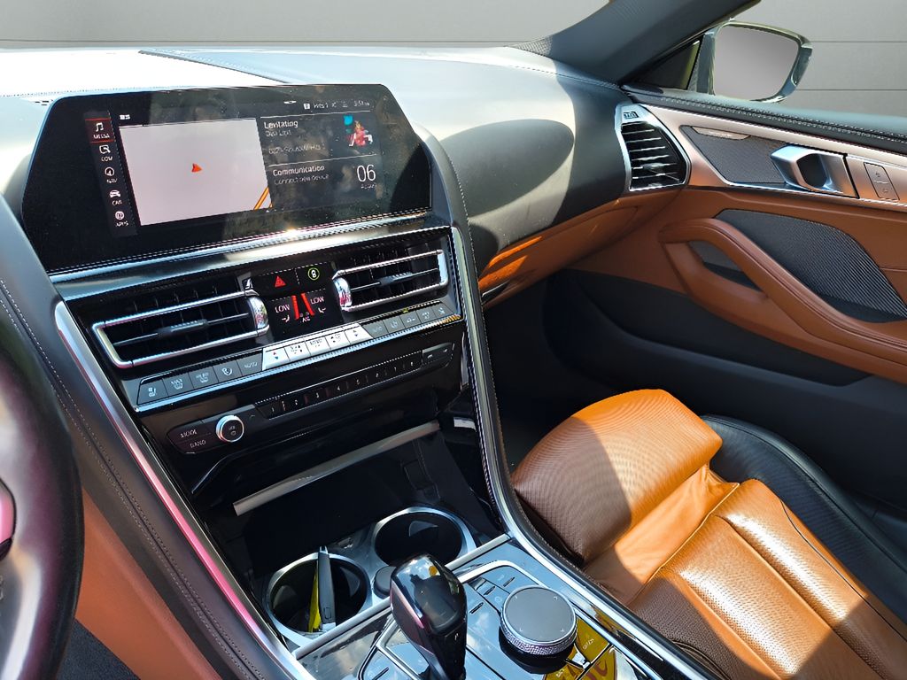 2022 BMW 8 series M850i Grand Coupe - Mineral White Metallic exterior view 18