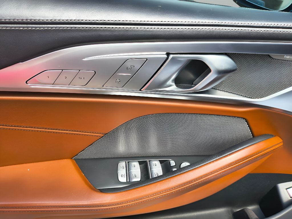 2022 BMW 8 series M850i Grand Coupe - Mineral White Metallic exterior view 9