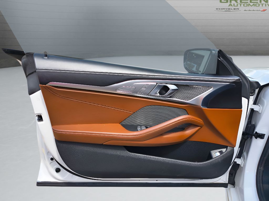 2022 BMW 8 series M850i Grand Coupe - Mineral White Metallic exterior view 11