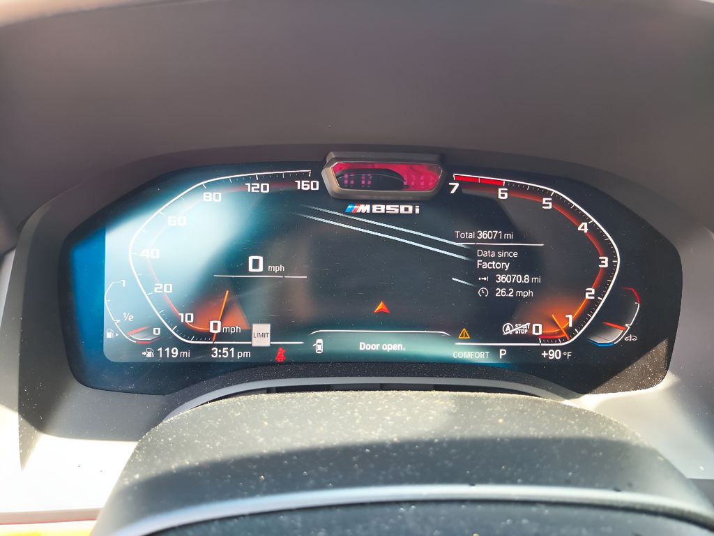 2022 BMW 8 series M850i Grand Coupe - Mineral White Metallic exterior view 17