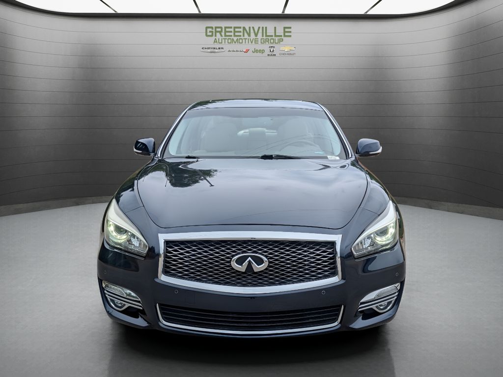 2019 INFINITI Q70 3.7 LUXE - Hermosa Blue exterior view 10