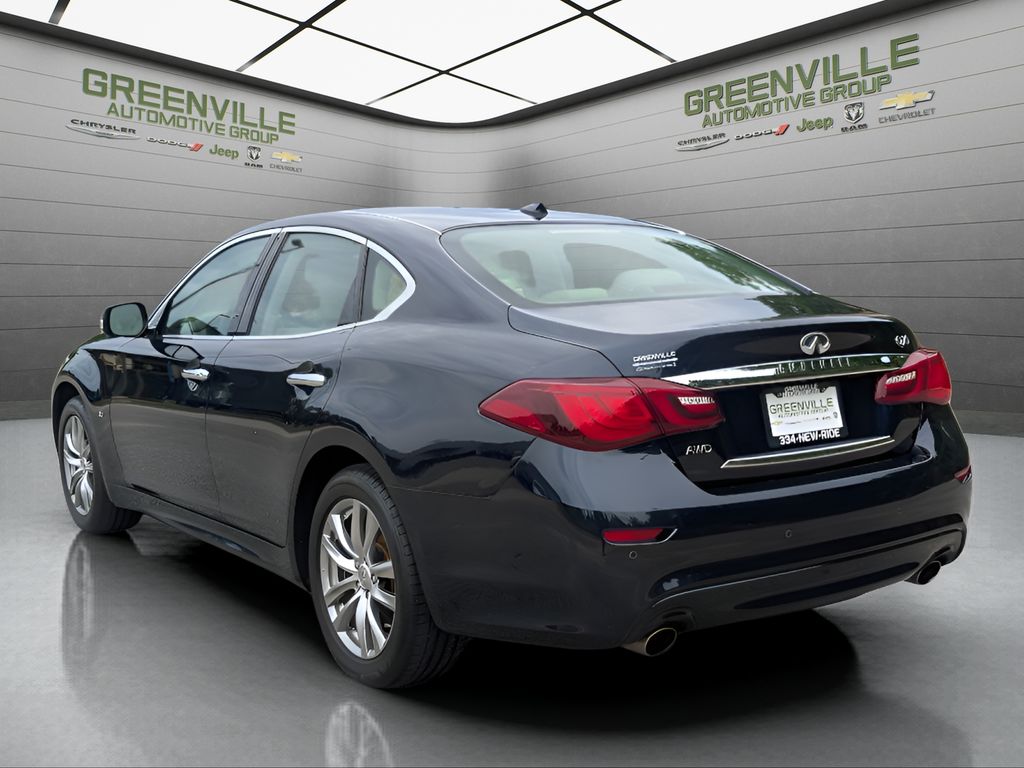 2019 INFINITI Q70 3.7 LUXE - Hermosa Blue exterior view 5