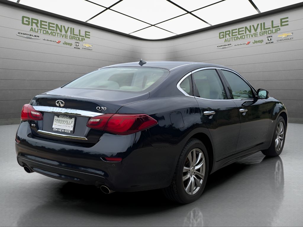 2019 INFINITI Q70 3.7 LUXE - Hermosa Blue exterior view 7