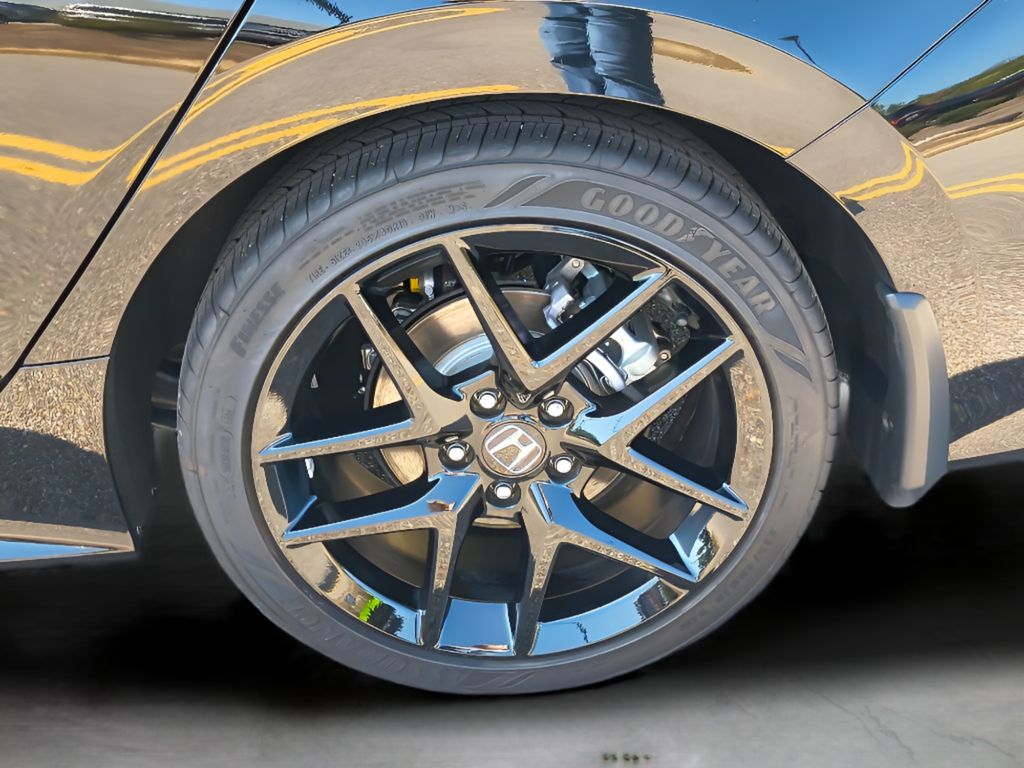 2025 Honda Civic Hybrid Sport - Crystal Black Pearl exterior view 3