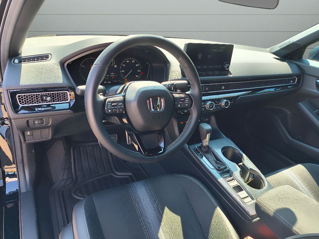 2025 Honda Civic Hybrid Sport - Crystal Black Pearl exterior view 15