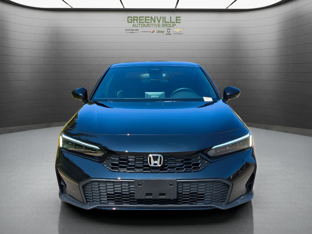 2025 Honda Civic Hybrid Sport - Crystal Black Pearl exterior view 10