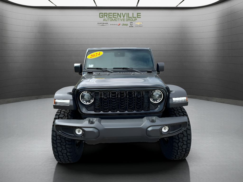 2024 Jeep Wrangler Willys Sport - Black Clearcoat exterior view 9