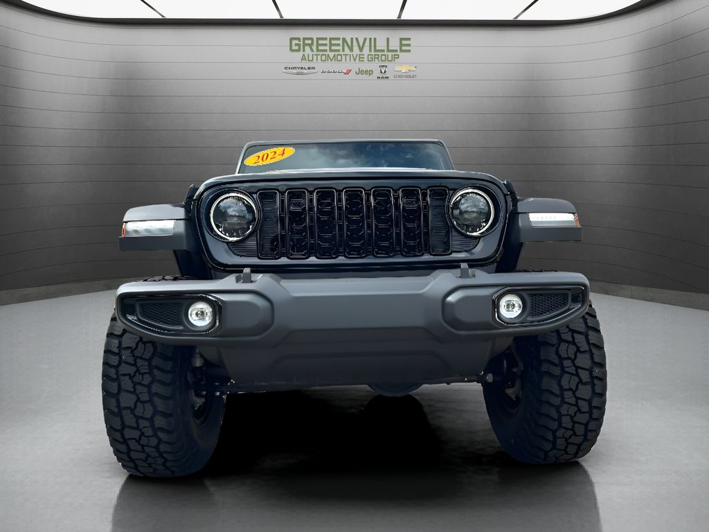 2024 Jeep Wrangler Willys Sport - Black Clearcoat exterior view 10