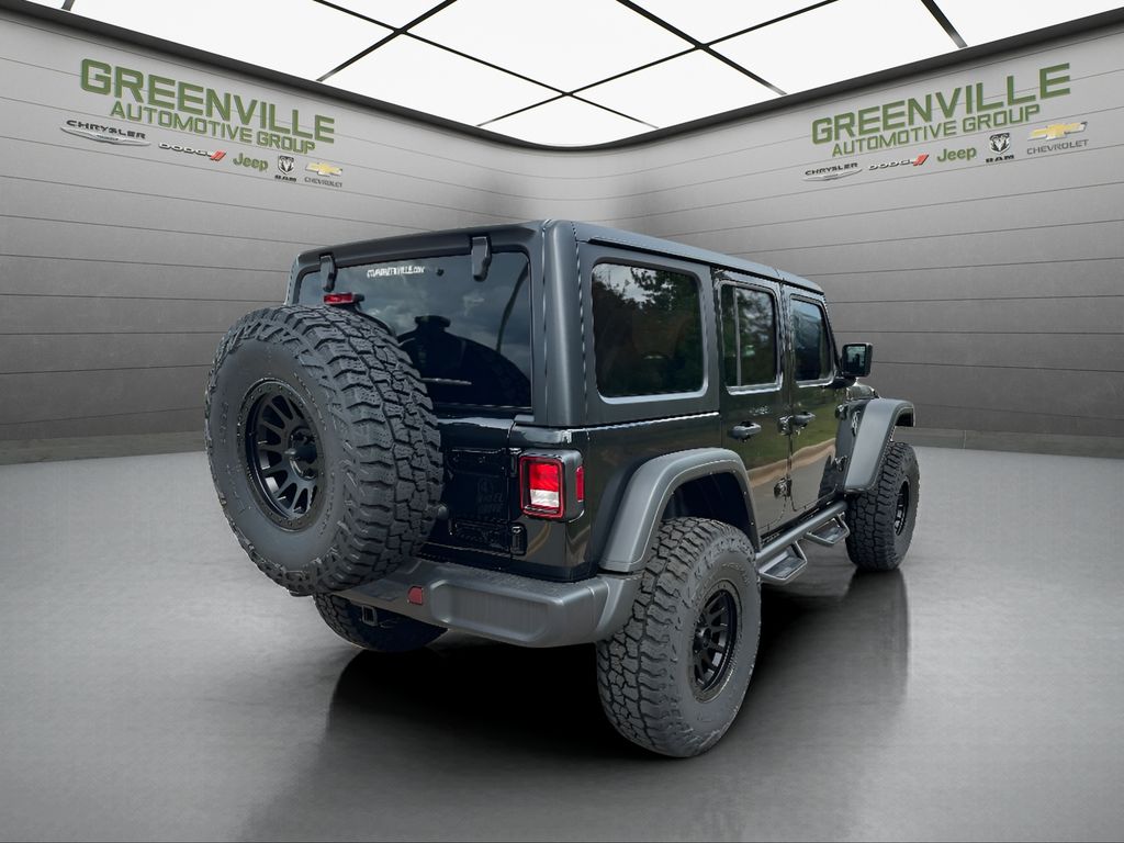 2024 Jeep Wrangler Willys Sport - Black Clearcoat exterior view 7