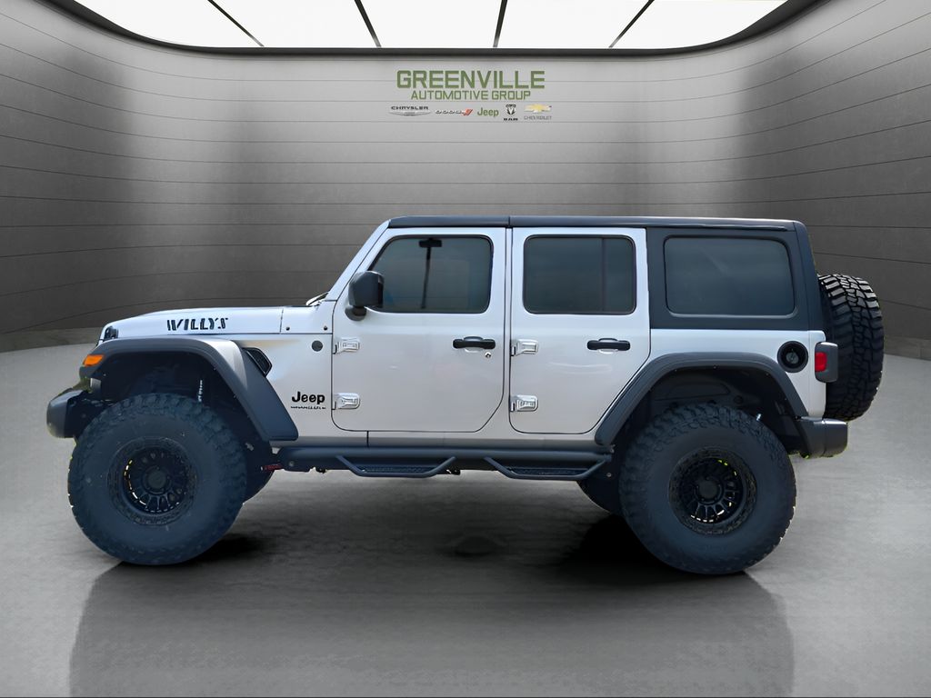 2024 Jeep Wrangler Willys Sport - Silver Zynith Clear Coat exterior view 4