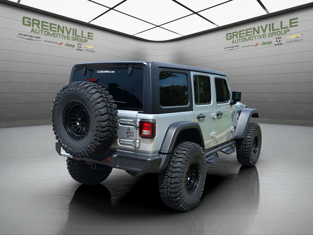 2024 Jeep Wrangler Willys Sport - Silver Zynith Clear Coat exterior view 7
