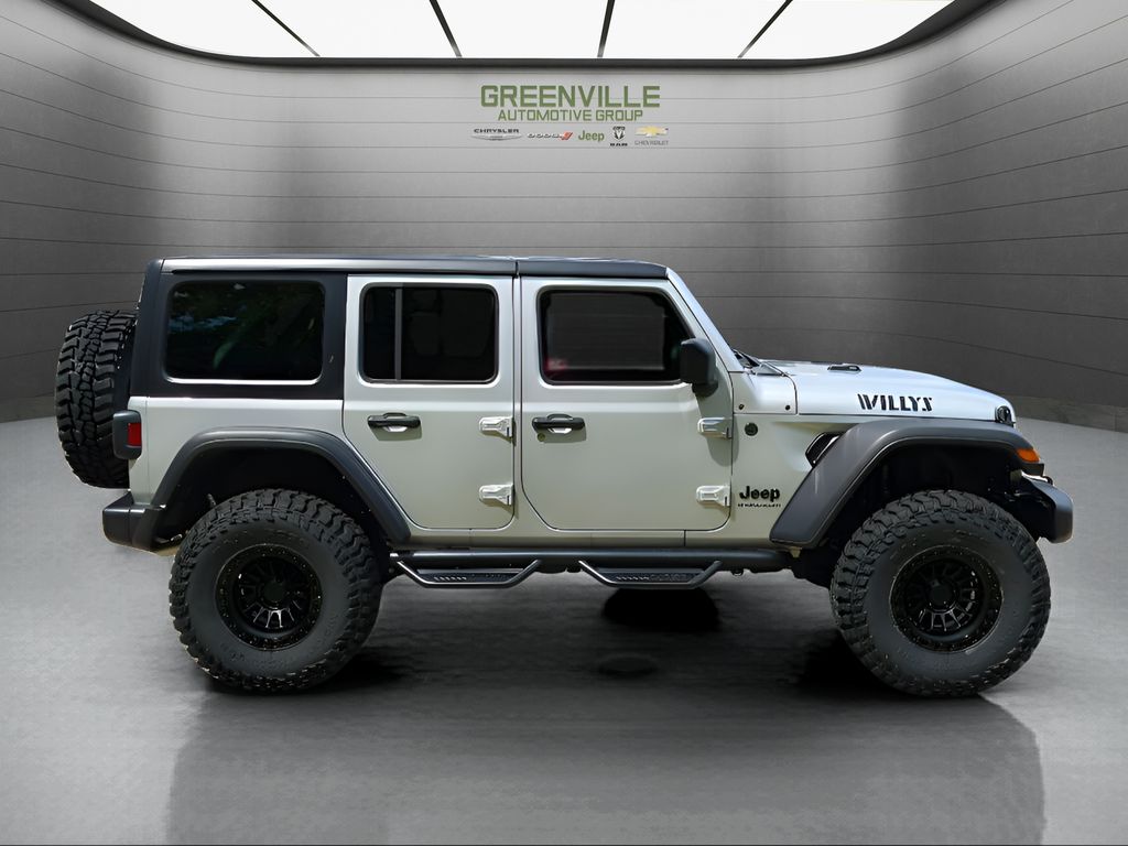 2024 Jeep Wrangler Willys Sport - Silver Zynith Clear Coat exterior view 8