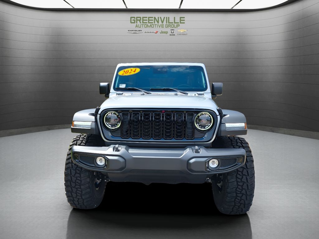 2024 Jeep Wrangler Willys Sport - Silver Zynith Clear Coat exterior view 10