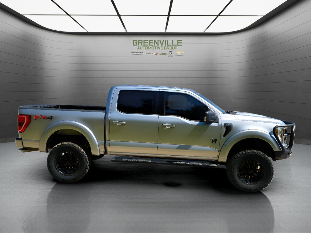 2022 Ford F-150 XLT Rocky Ridge K2 - Iconic Silver Metallic exterior view 6