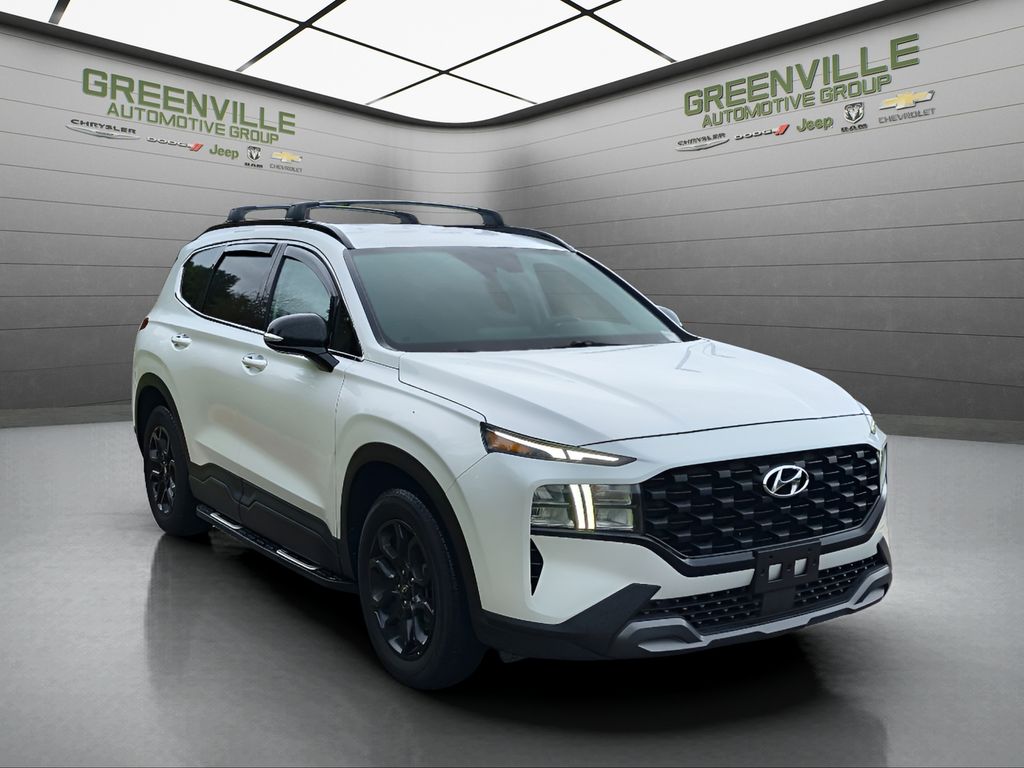 2022 Hyundai Santa Fe XRT - Quartz White exterior view 7