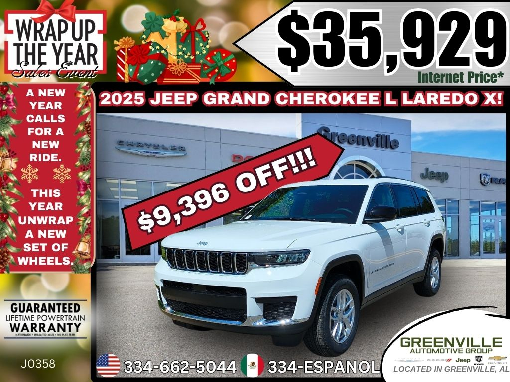 New 2025 Jeep Grand Cherokee L Laredo X