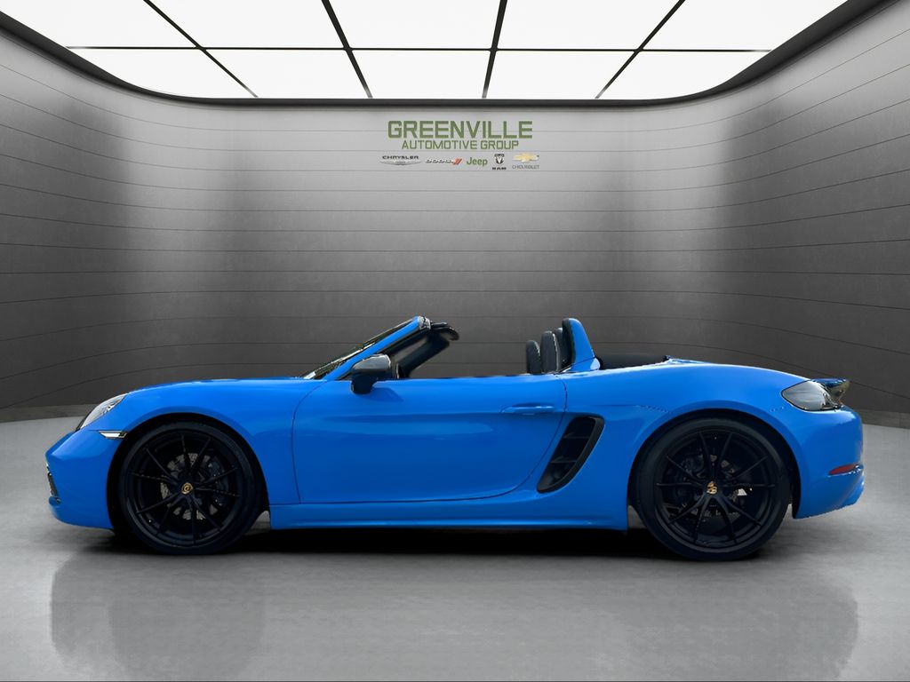 2022 Porsche 718 Boxster T - Shark Blue exterior view 18