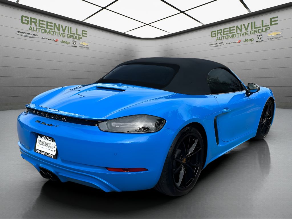 2022 Porsche 718 Boxster T - Shark Blue exterior view 6