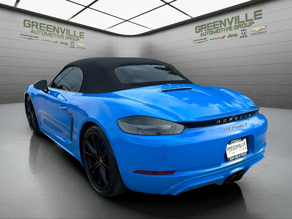 2022 Porsche 718 Boxster T - Shark Blue exterior view 8