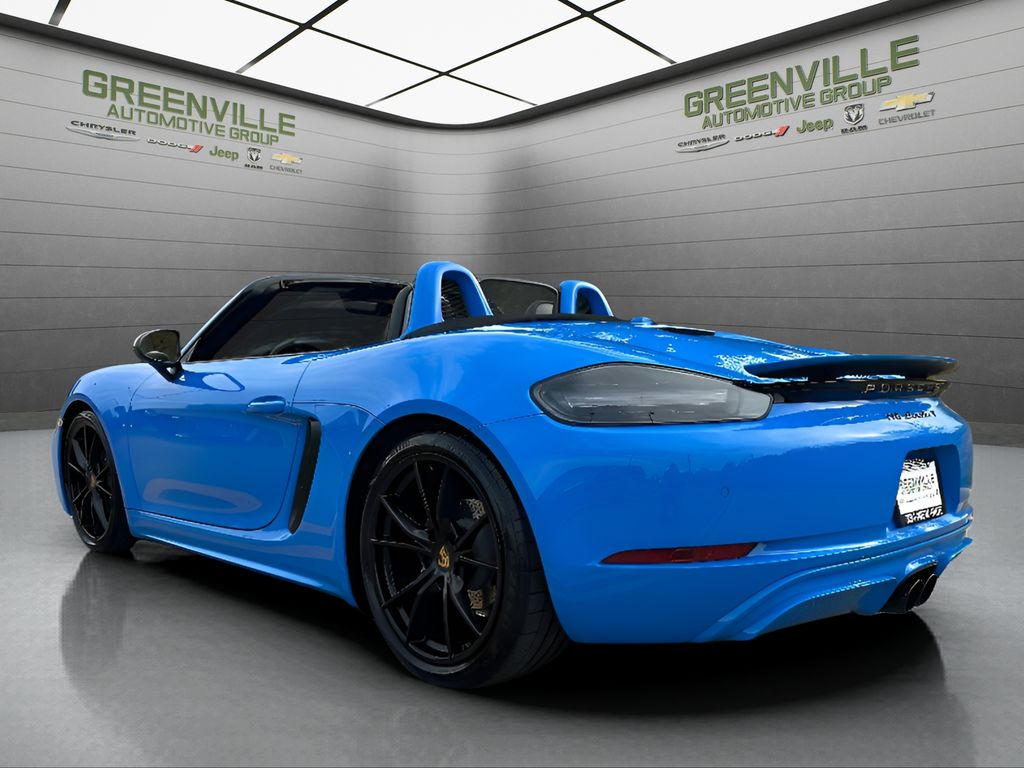 2022 Porsche 718 Boxster T - Shark Blue exterior view 17