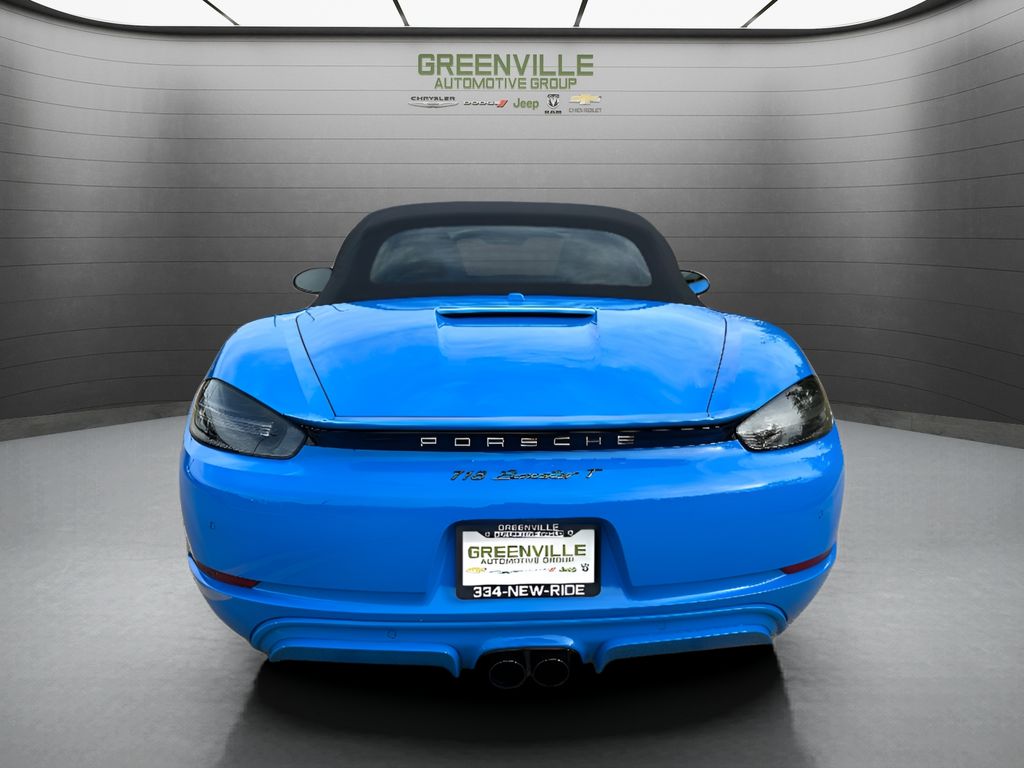 2022 Porsche 718 Boxster T - Shark Blue exterior view 7