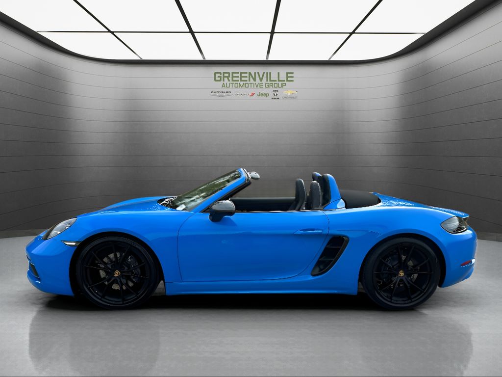 2022 Porsche 718 Boxster T - Shark Blue exterior view 9
