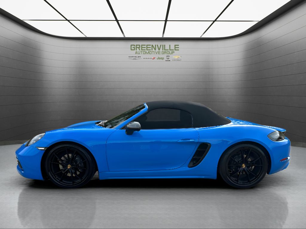 2022 Porsche 718 Boxster T - Shark Blue exterior view 10