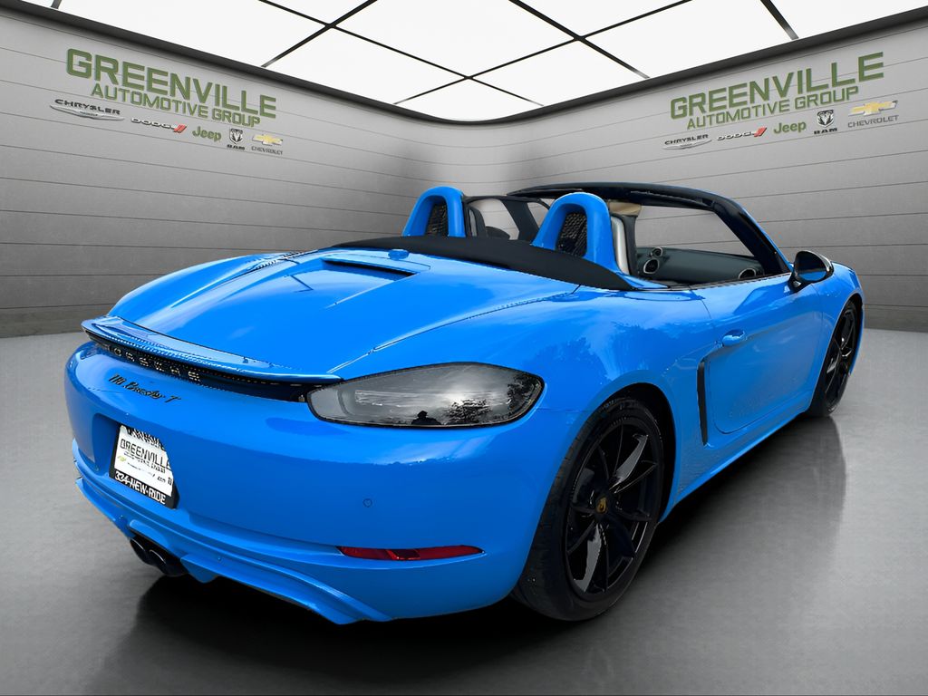 2022 Porsche 718 Boxster T - Shark Blue exterior view 11
