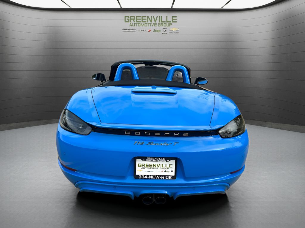 2022 Porsche 718 Boxster T - Shark Blue exterior view 14
