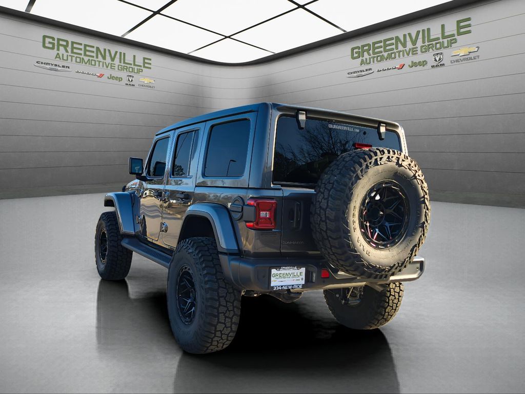 2025 Jeep Wrangler Sahara - Granite Crystal Metallic Clearcoat exterior view 7