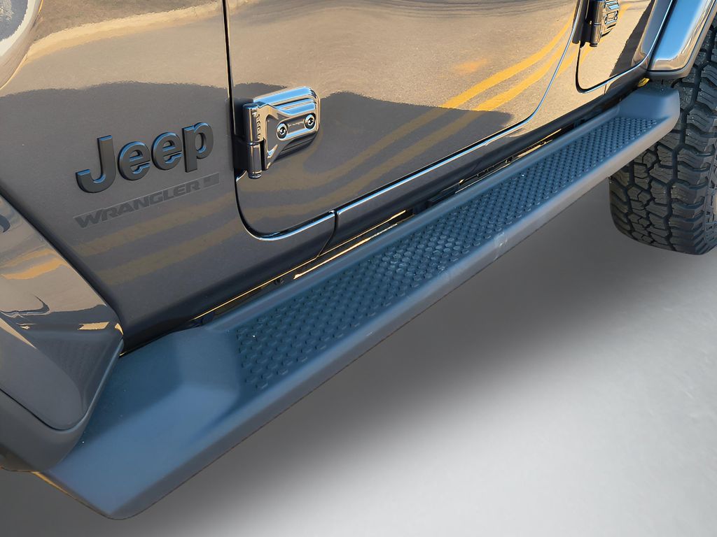 2025 Jeep Wrangler Sahara - Granite Crystal Metallic Clearcoat exterior view 14