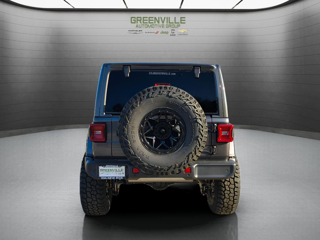 2025 Jeep Wrangler Sahara - Granite Crystal Metallic Clearcoat exterior view 8